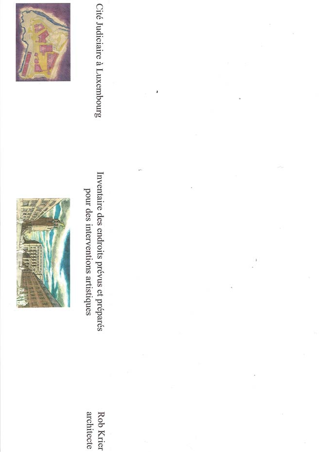 Cover of the book “Cité Judiciaire à Luxembourg 2007”