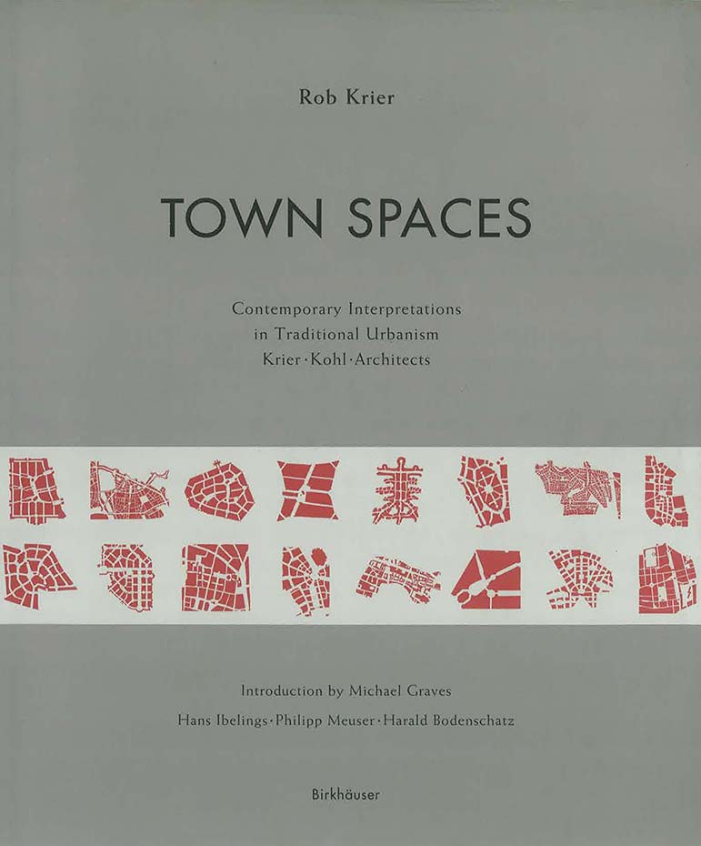 Cover of the book “Town Spaces”